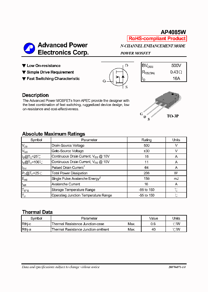 AP4085W_6386145.PDF Datasheet