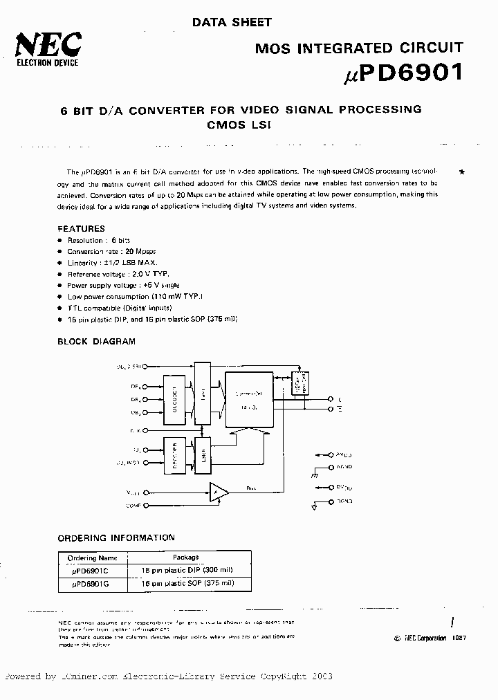 UPD6901G_6437258.PDF Datasheet