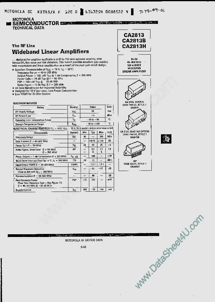 CA2813B_6475617.PDF Datasheet