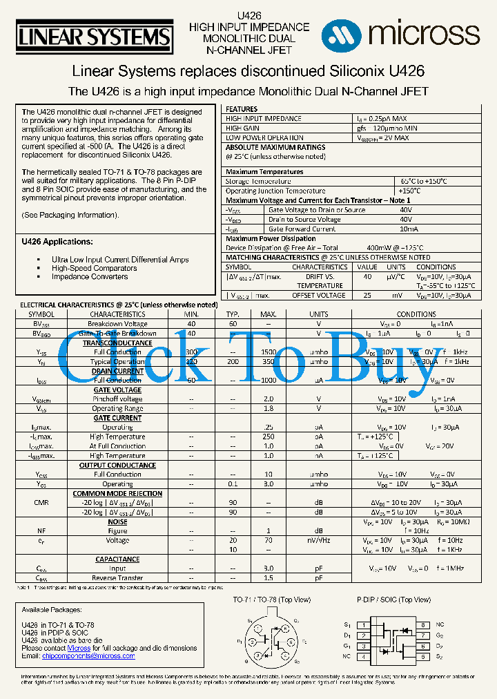 U426TO-78_6488904.PDF Datasheet