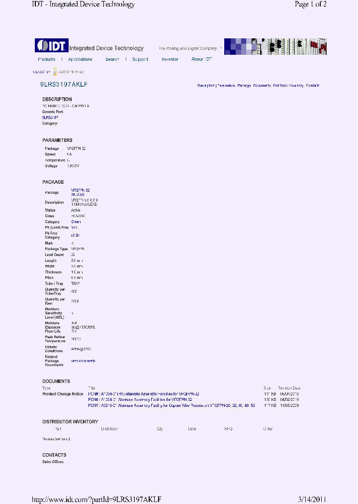 ICS9LRS3197AKLFT_6548770.PDF Datasheet