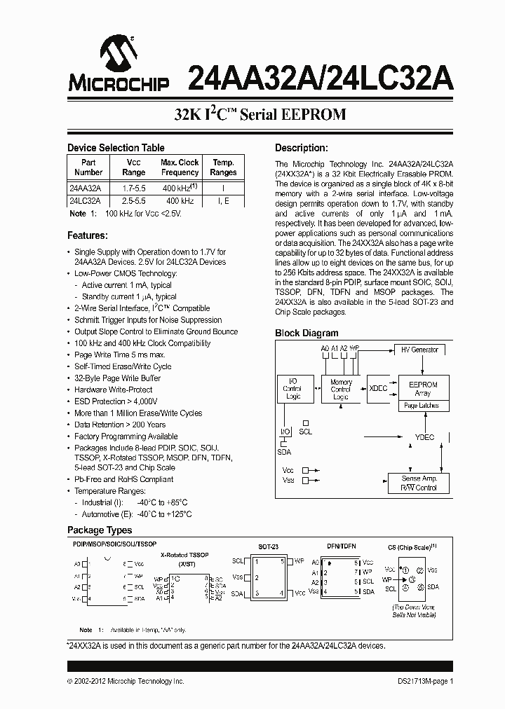24LC32AP_6561958.PDF Datasheet