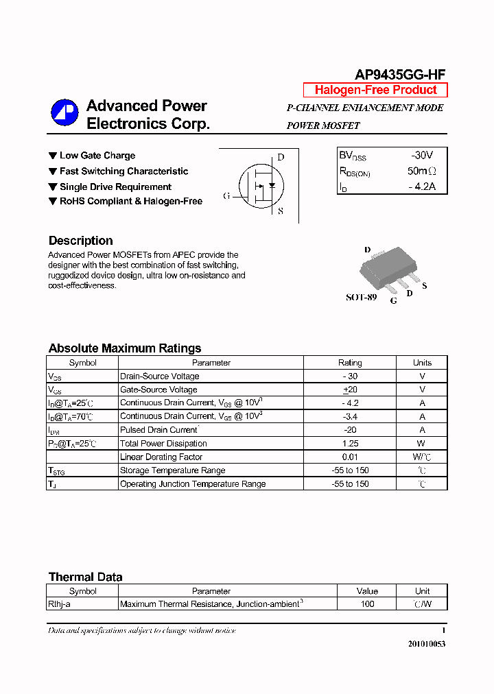 AP9435GG-HF_6562059.PDF Datasheet