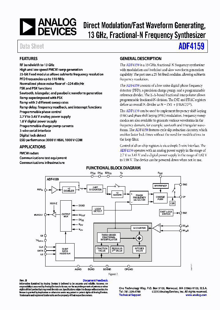 EV-ADF4159EB2Z_6601412.PDF Datasheet