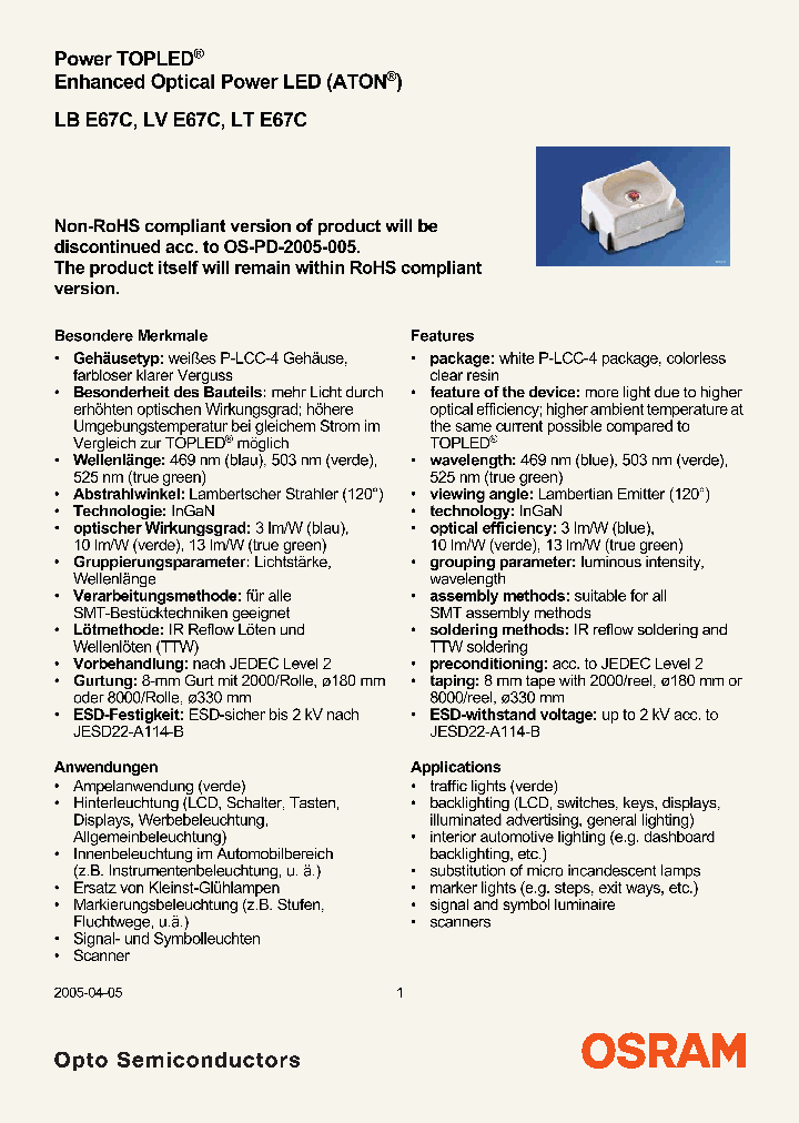 LVE67C-T2V1-35_6616698.PDF Datasheet