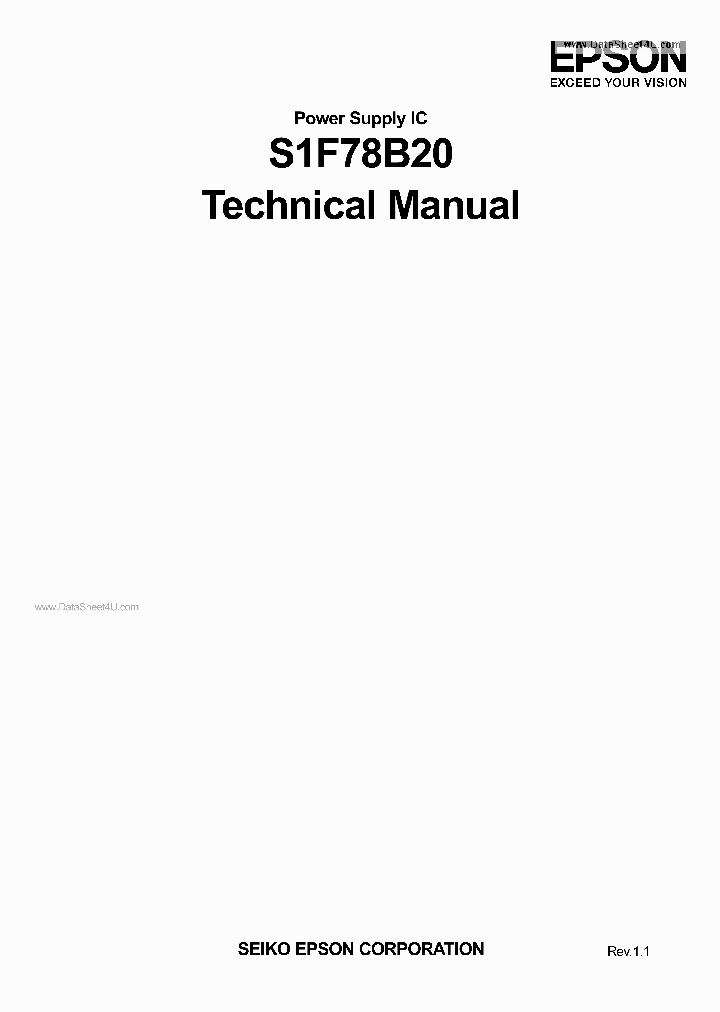 S1F78B20_6645838.PDF Datasheet