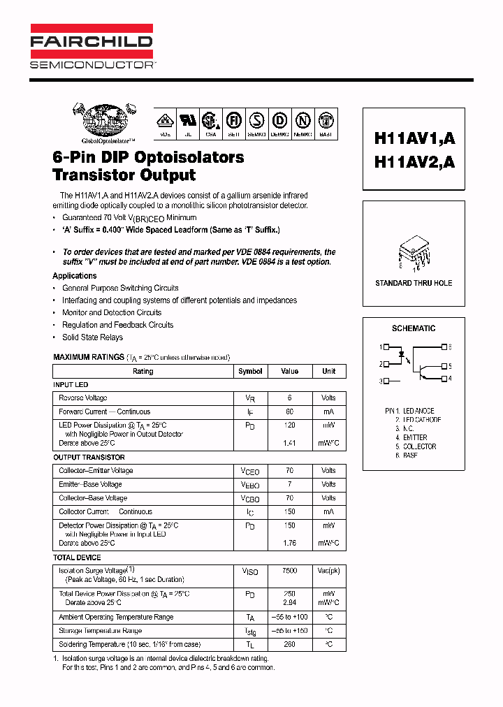 H11AV2FR2V-M_6624978.PDF Datasheet