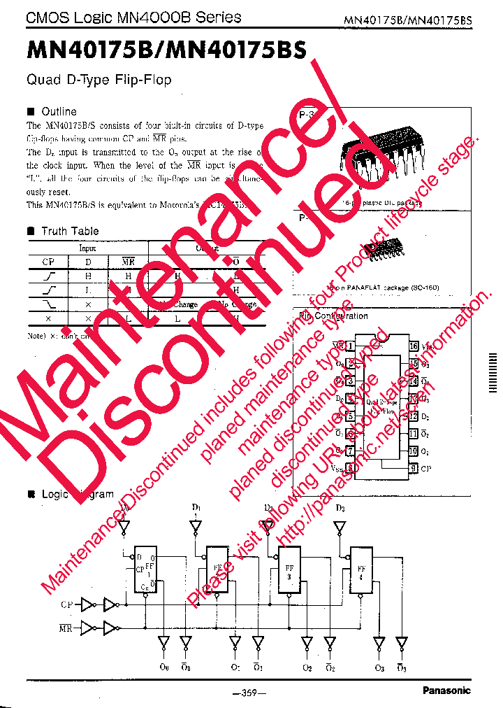 PANASONICCORP-MN40175BS_6625467.PDF Datasheet