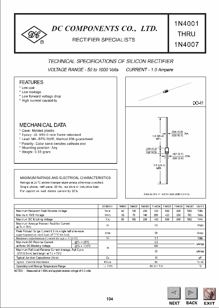 1N4001_6635853.PDF Datasheet