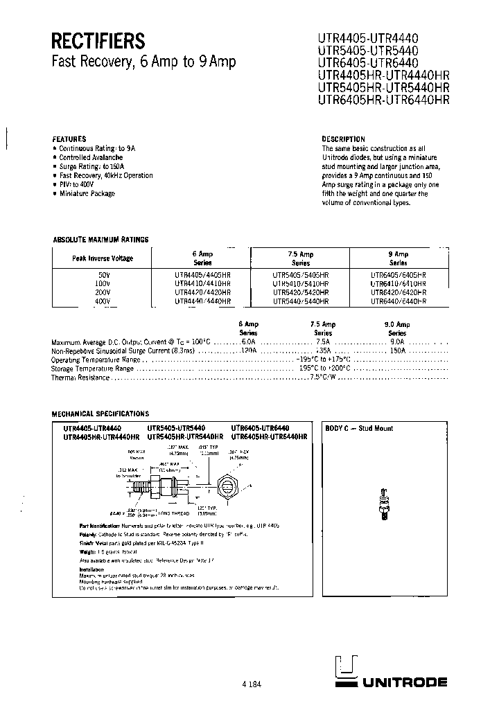 UTR6420R_6646246.PDF Datasheet