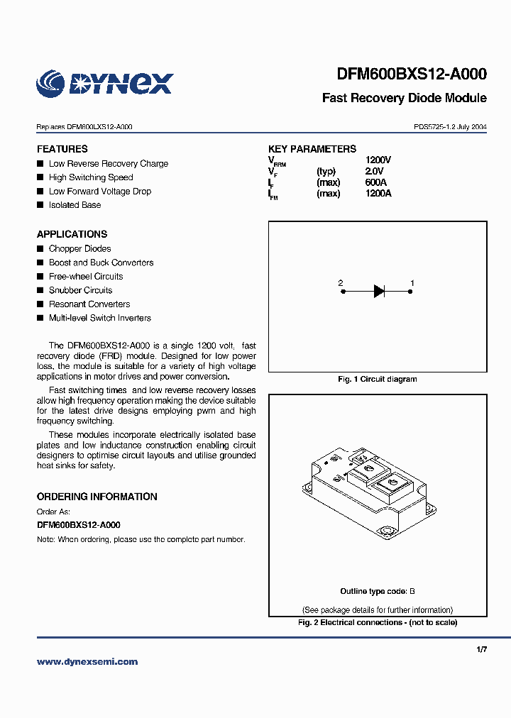 DFM600BXS12-A000_6651197.PDF Datasheet