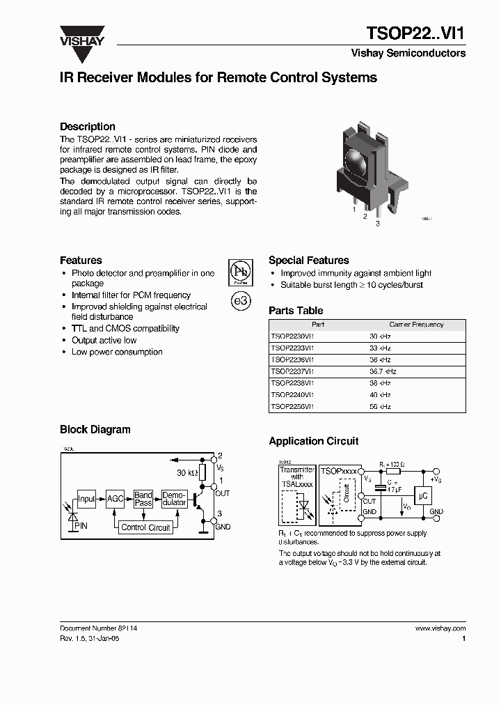 TSOP2230VI1_6648046.PDF Datasheet