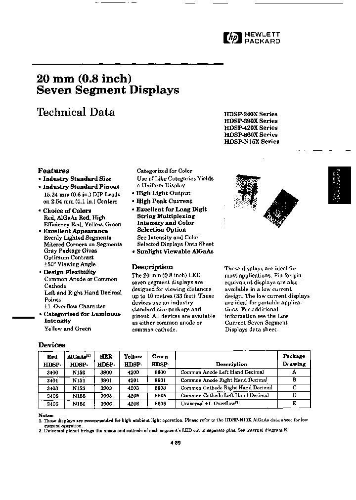 HDSP-3403-S02_6655618.PDF Datasheet