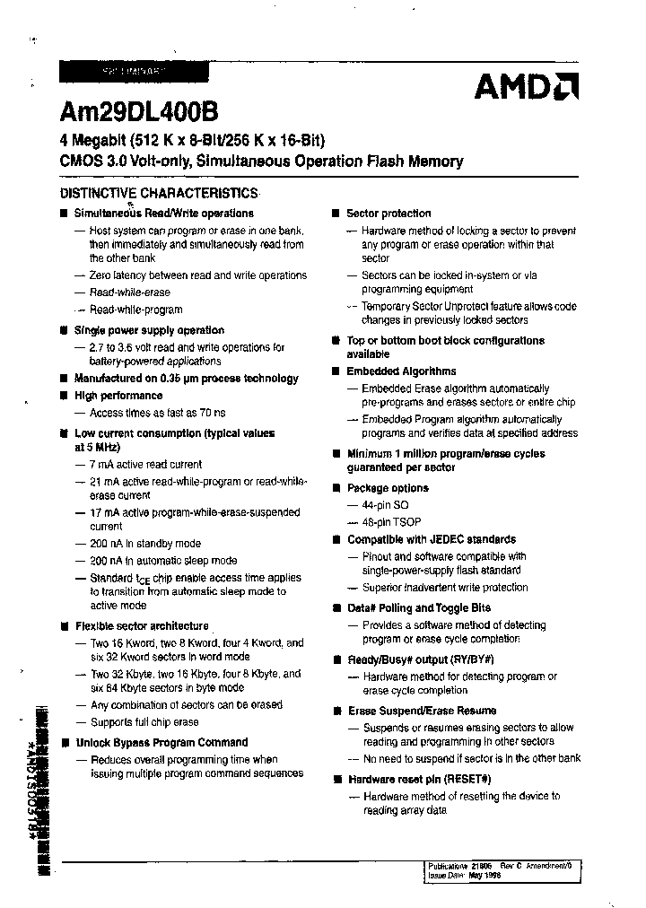 AM29DL400BB-70SIB_6656962.PDF Datasheet