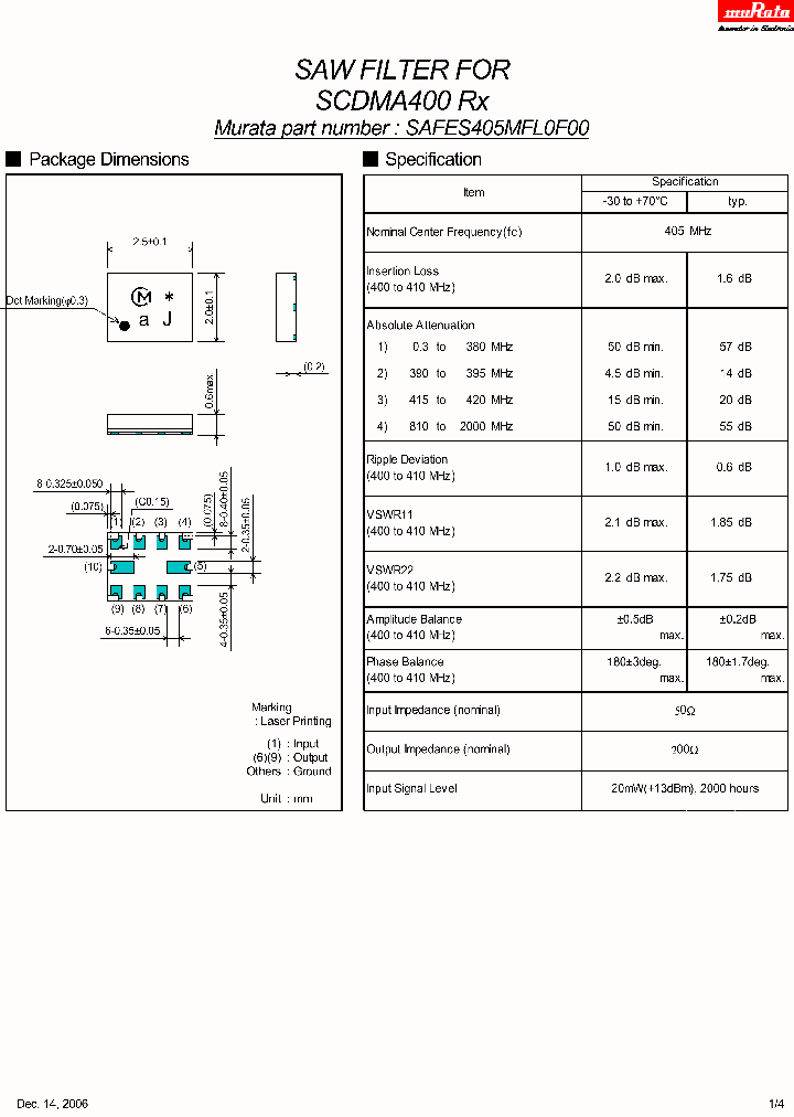 SAFES405MFL0F00R00_6675420.PDF Datasheet