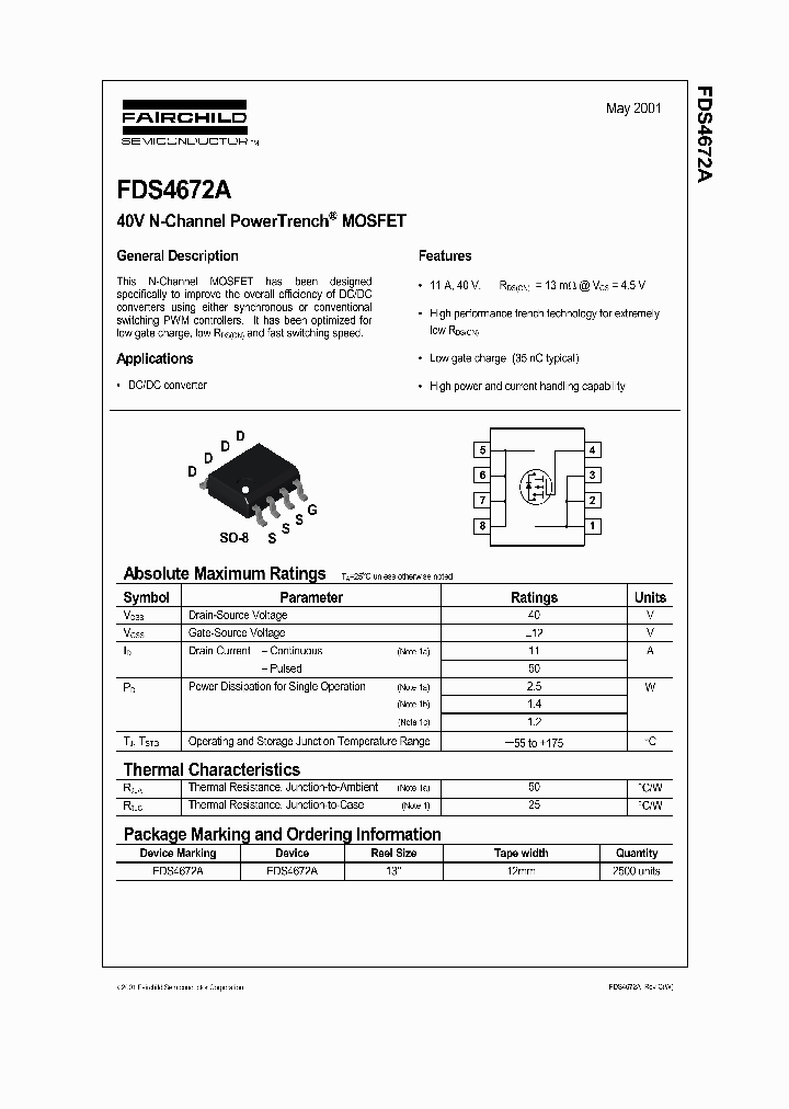 FDS4672AL86Z_6674960.PDF Datasheet