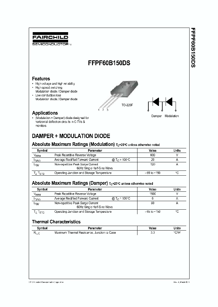 FFPF60B150DSTU_6685204.PDF Datasheet