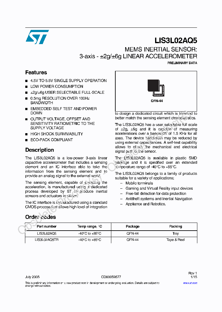 LIS3L02AQ5TR_6685196.PDF Datasheet
