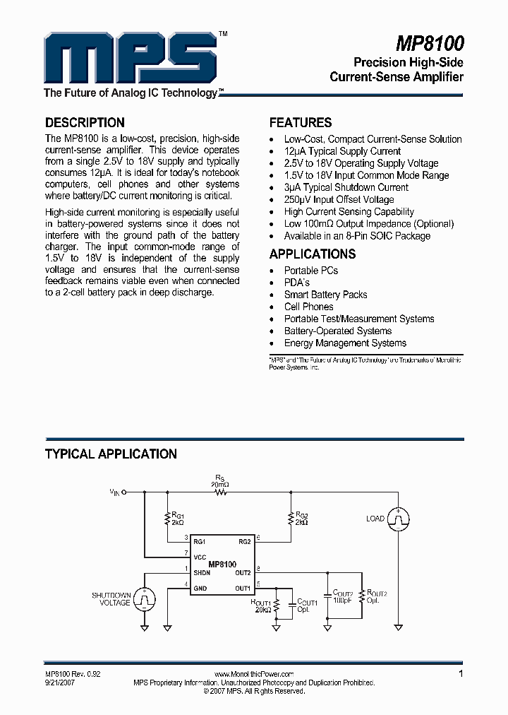 MP8100DS_6696901.PDF Datasheet