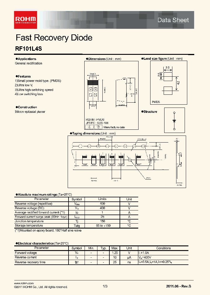 RF101L4STE25_6908948.PDF Datasheet