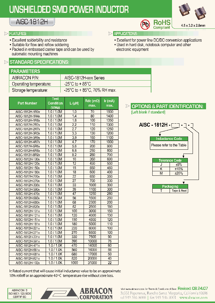 AISC-1812H-101-M-T_6707428.PDF Datasheet