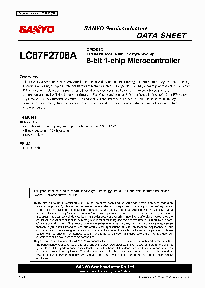 LC87F2708A_6709230.PDF Datasheet