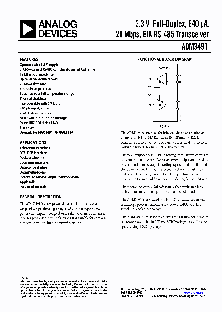 ADM3491ARUZ-REEL_6716969.PDF Datasheet