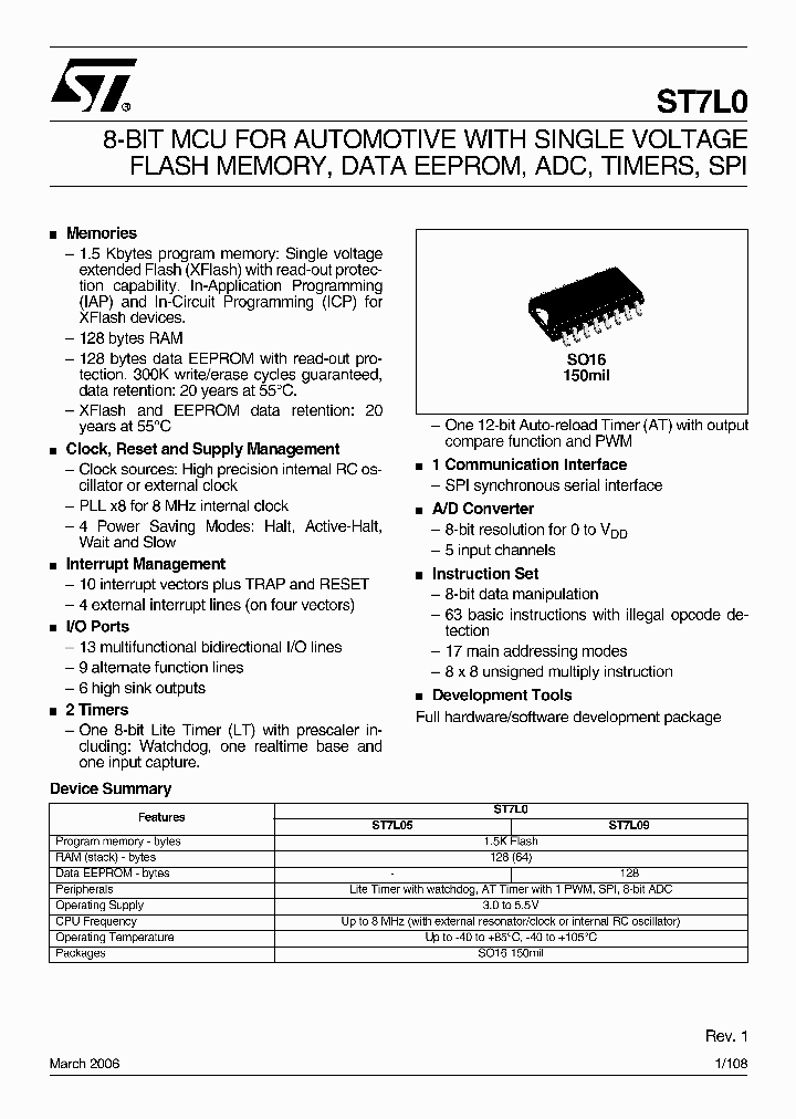 ST7PL05Y0MA_6710349.PDF Datasheet