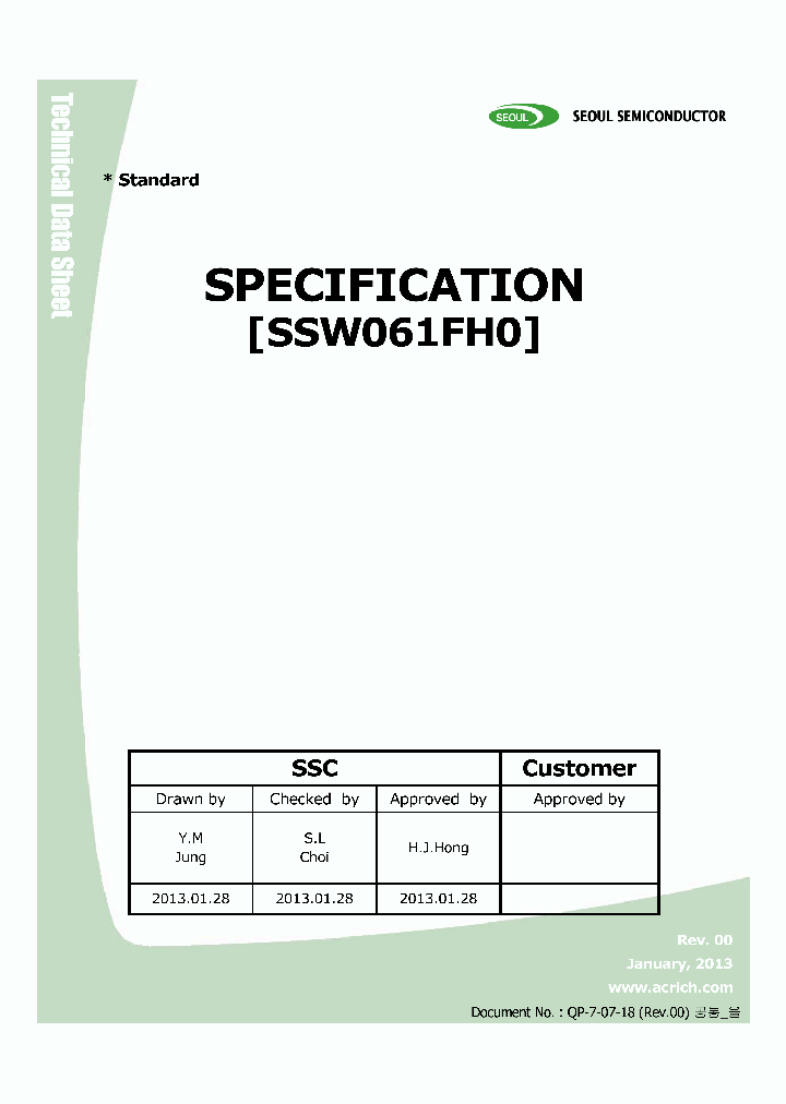 SSW061FH0_6934736.PDF Datasheet