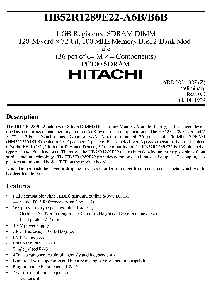 HB52R1289E22_6720870.PDF Datasheet