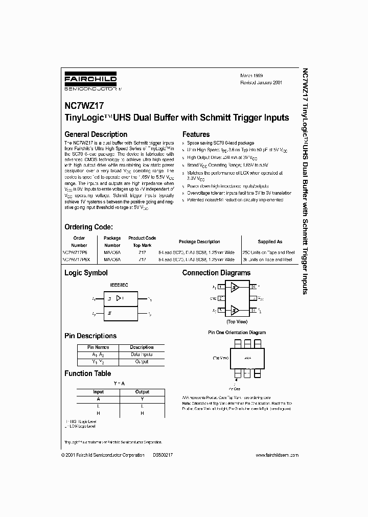 NC7WZ17P6_6742267.PDF Datasheet