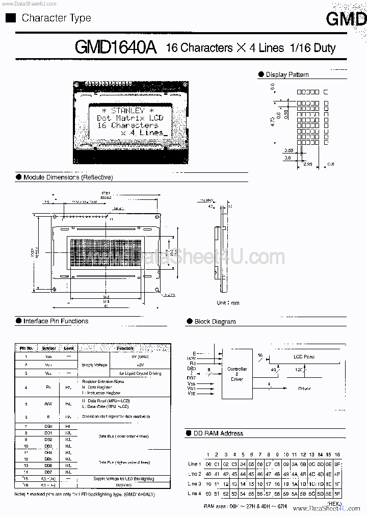 GMD1640A_6937968.PDF Datasheet