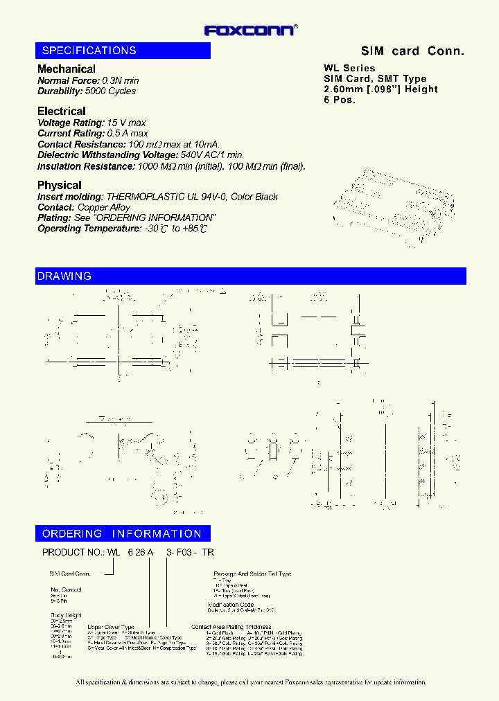 WL890FB-F03-7F_6747836.PDF Datasheet