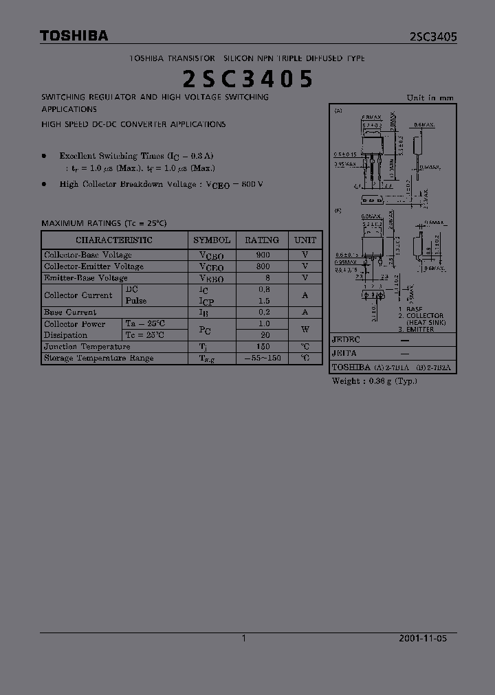 2SC34052-7B2A_6760990.PDF Datasheet