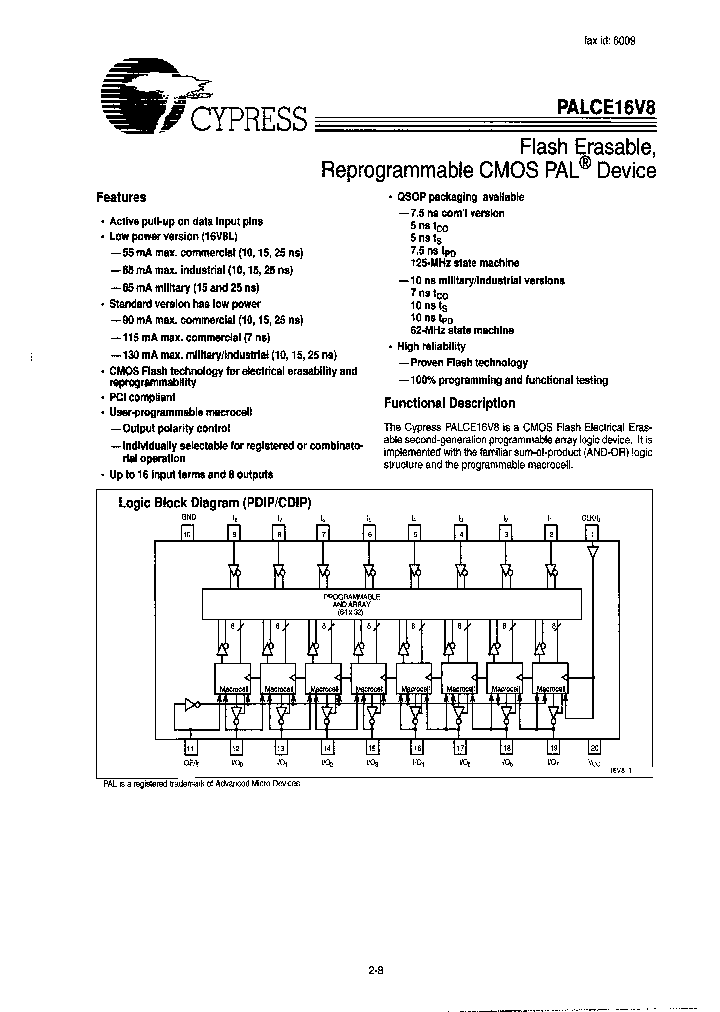 PALCE16V8-25JCR_6763385.PDF Datasheet