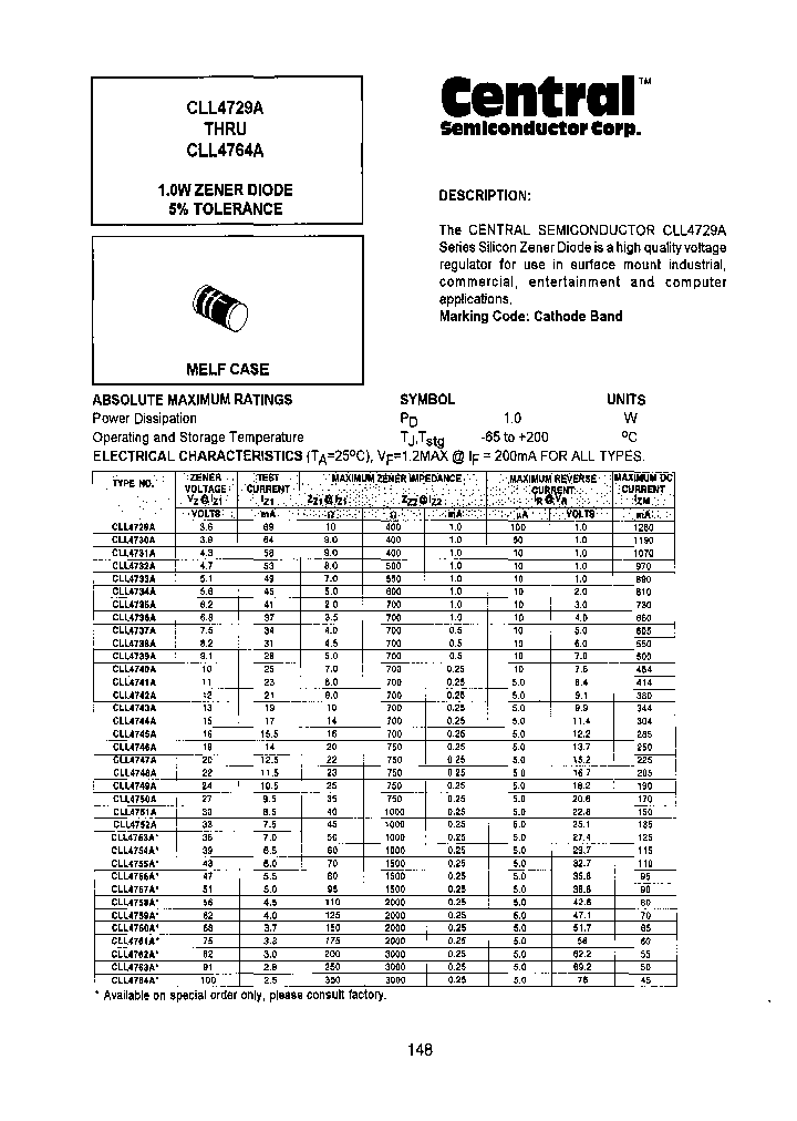 CLL4751ATRLEADFREE_6762120.PDF Datasheet