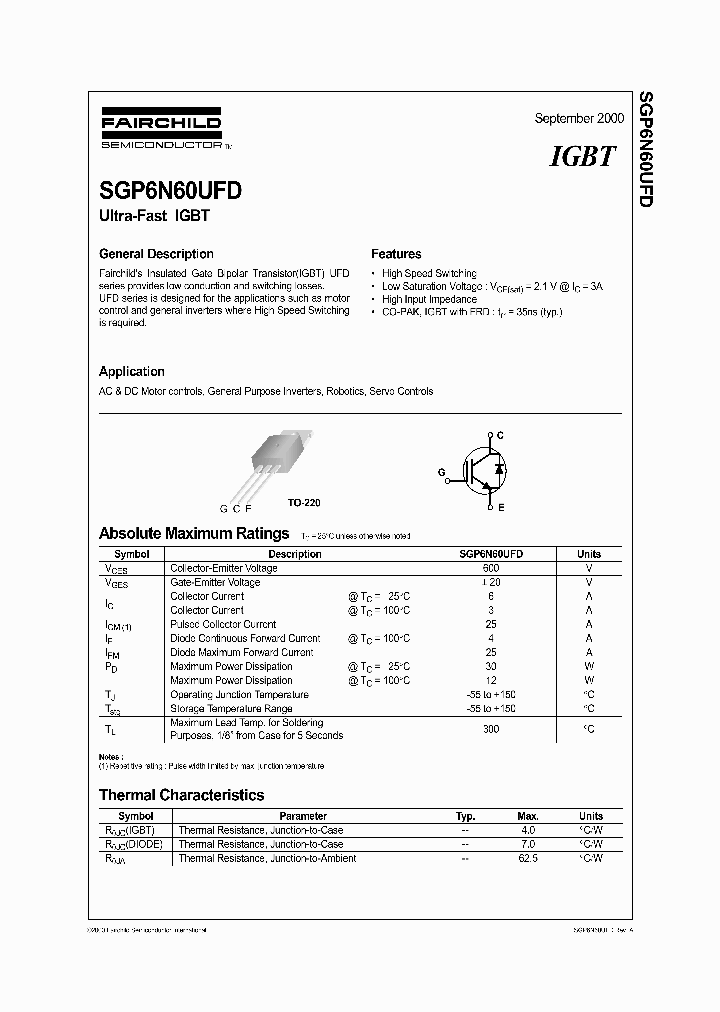 SGP6N60UFDJ69Z_6777220.PDF Datasheet