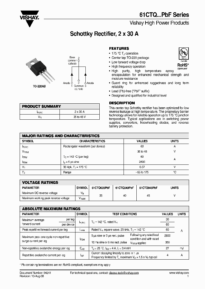 61CTQ035_6819243.PDF Datasheet