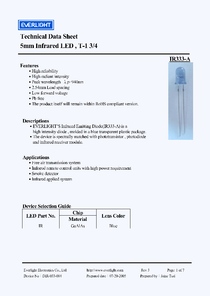 IR333-A_6821558.PDF Datasheet