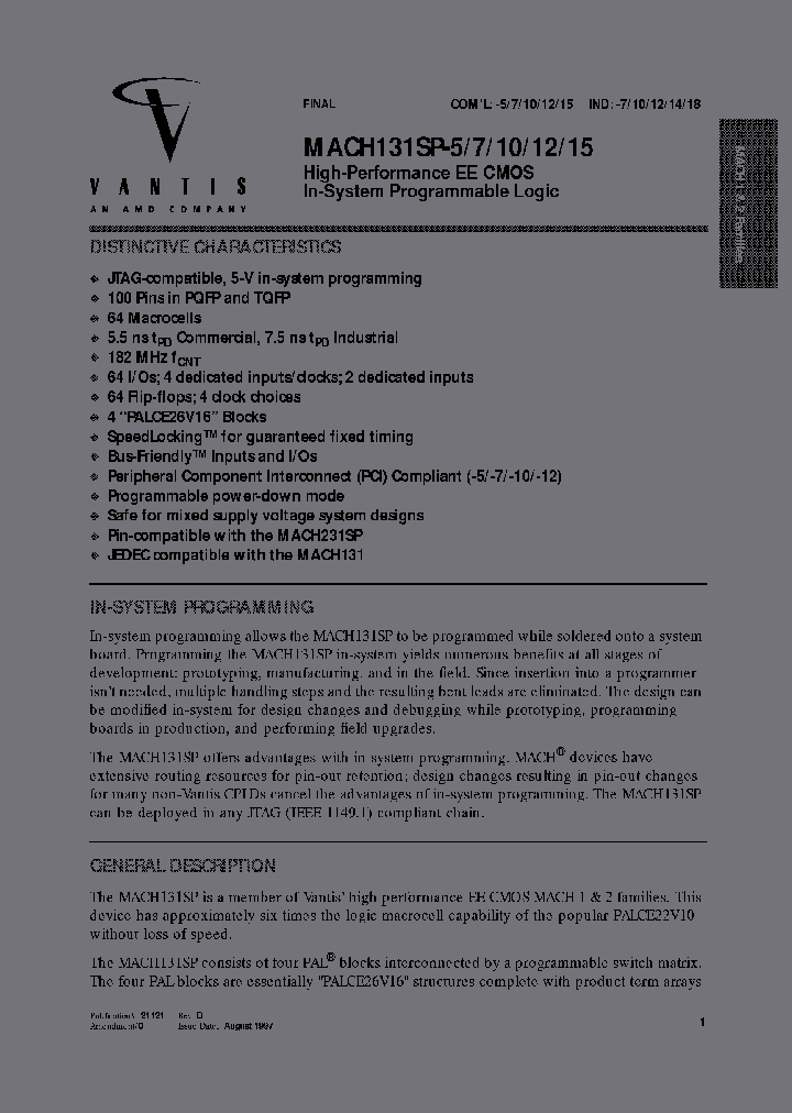 MACH131SP-7VC_6834275.PDF Datasheet