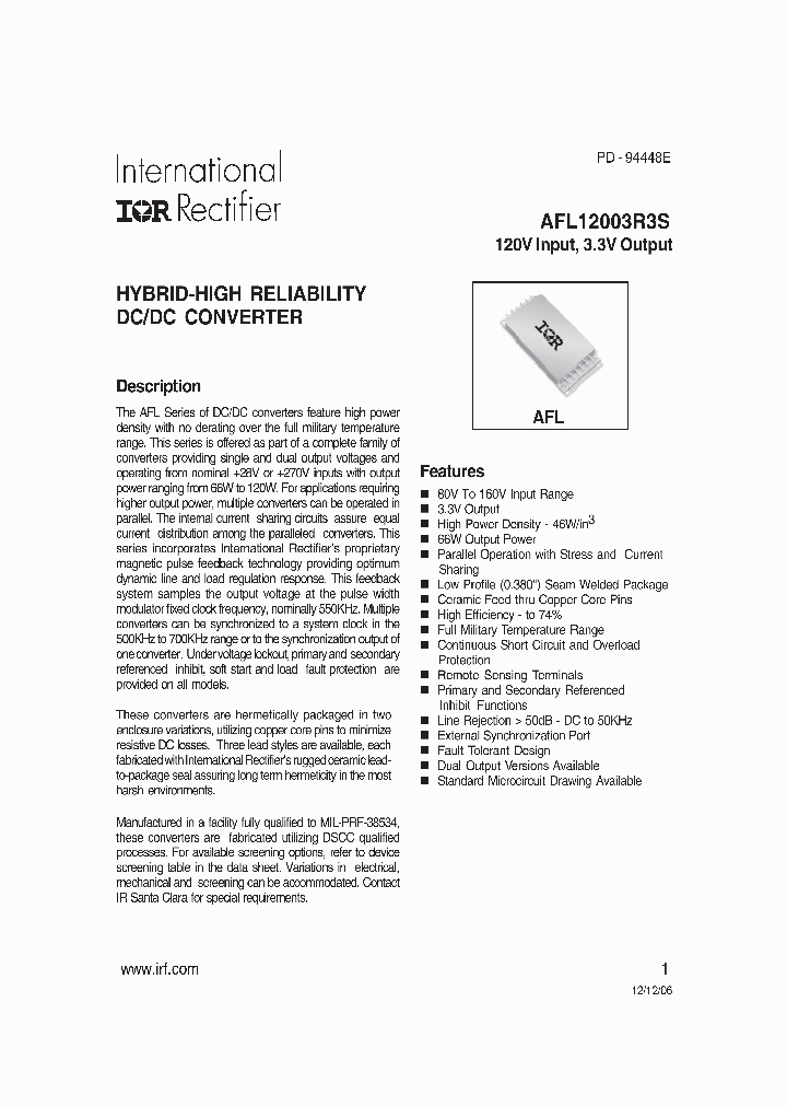 AFL12003R3SYCH_6871802.PDF Datasheet