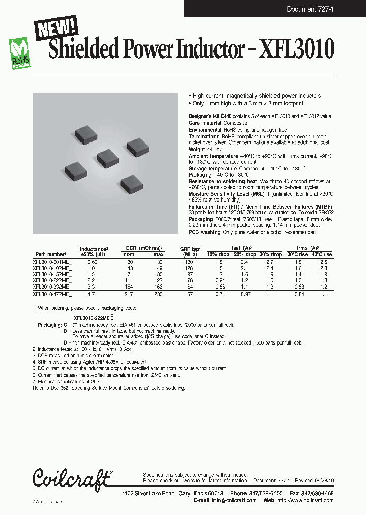 XFL3010-332MEB_6869841.PDF Datasheet