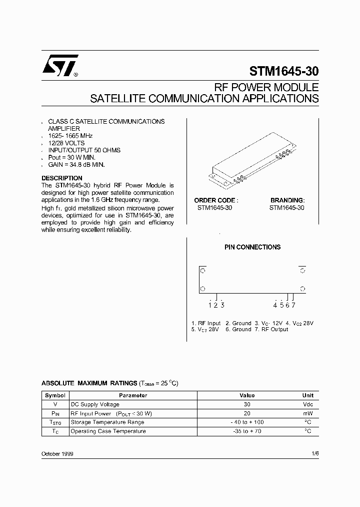 STM1645-30_6875249.PDF Datasheet