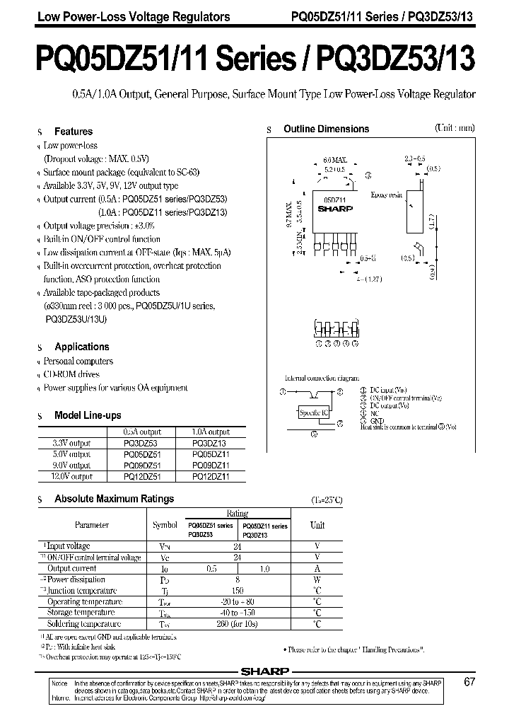 SHARPELECTRONICSCORP-PQ09DZ11U_6879551.PDF Datasheet