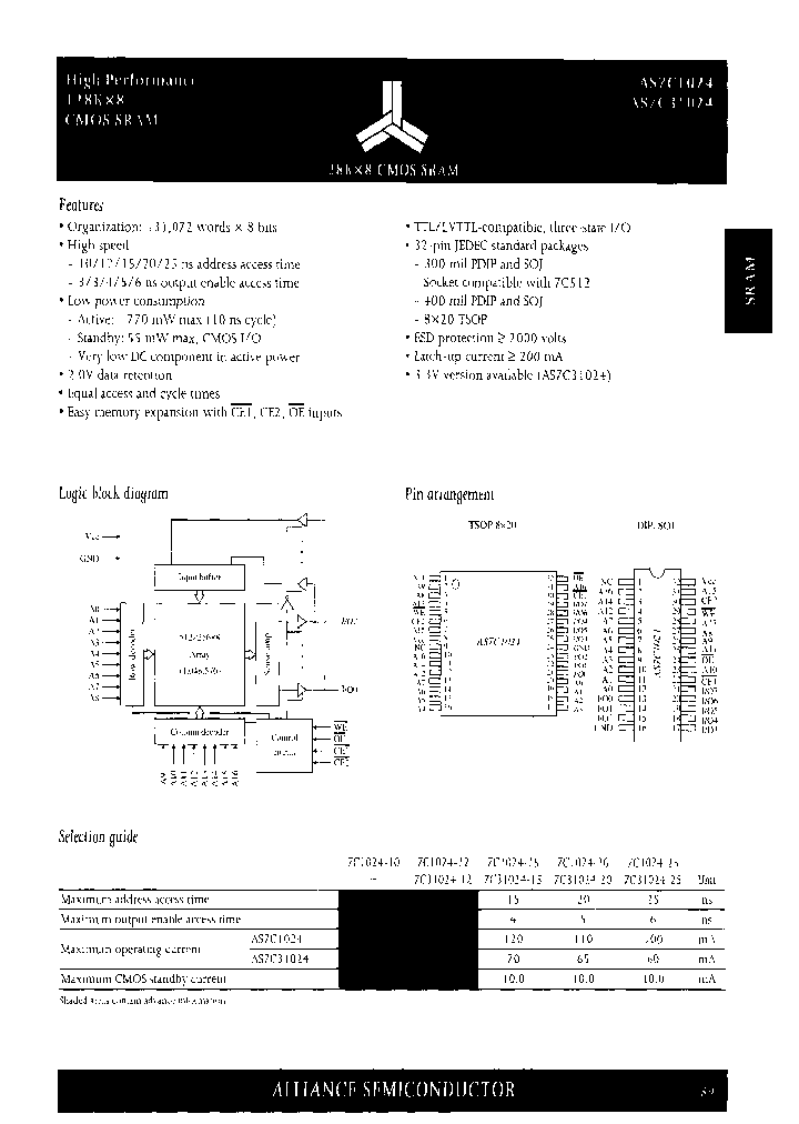 AS7C1024-15PC_6884498.PDF Datasheet