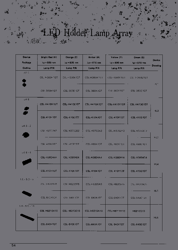 CSL-H6205G5_6888545.PDF Datasheet