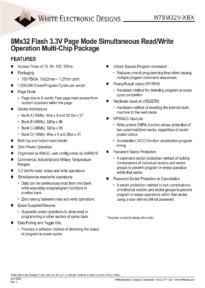 W78M32V90BC_6897014.PDF Datasheet