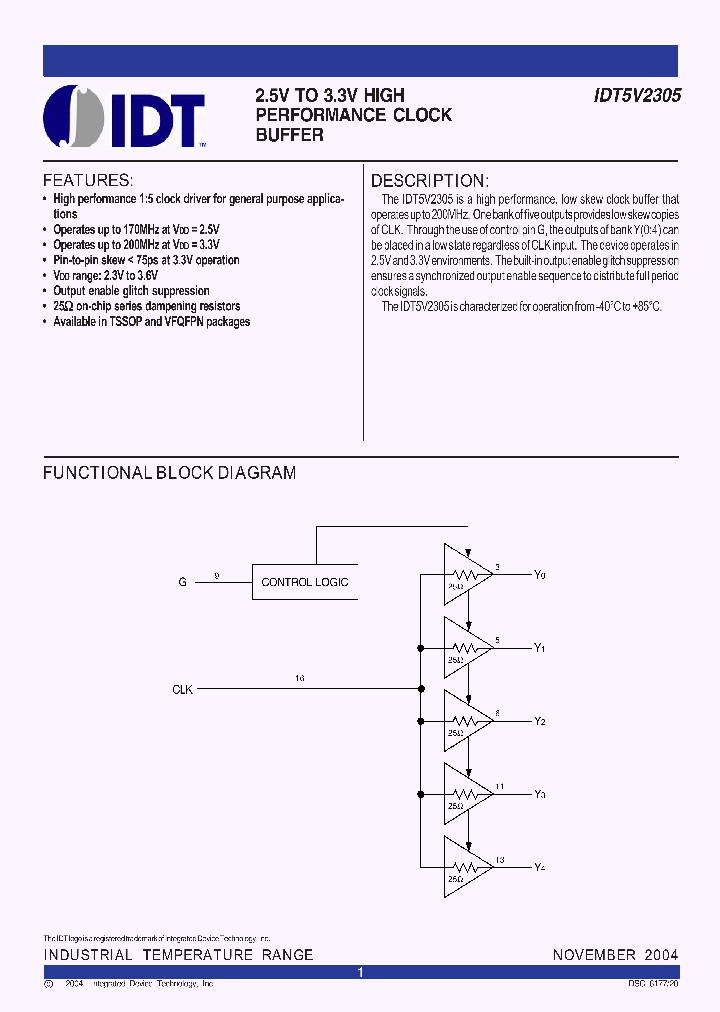 IDT5V2305PGGI_6895949.PDF Datasheet