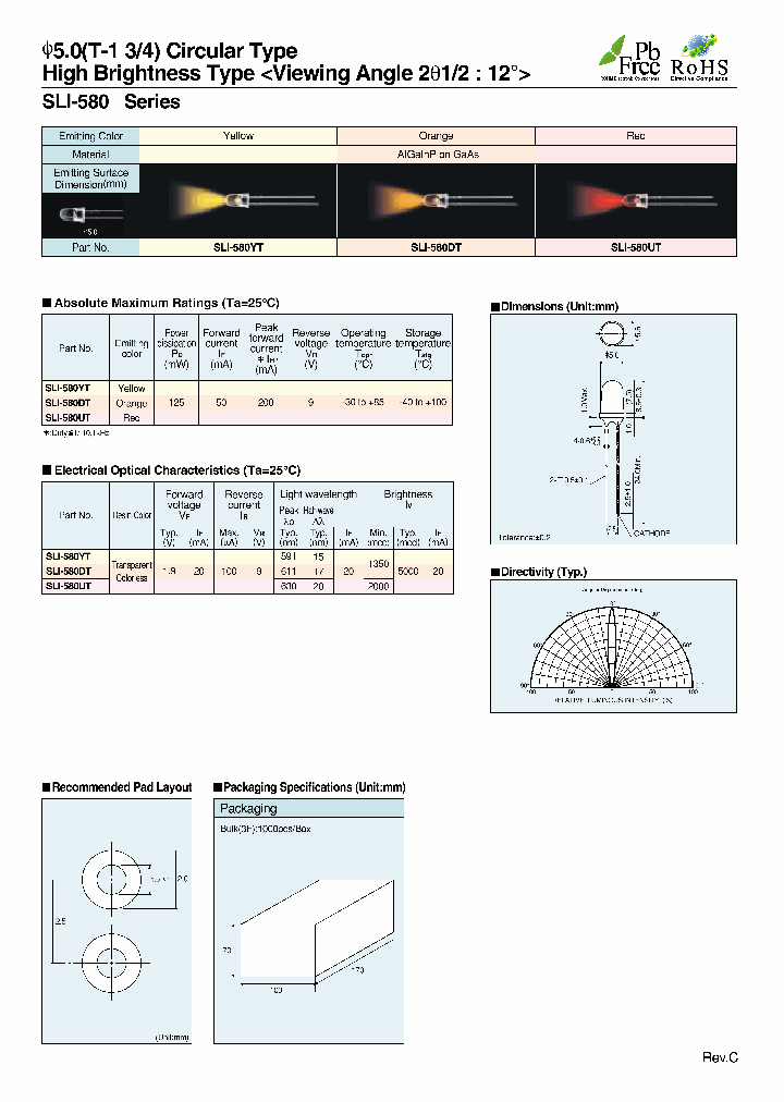 SLI-580YT3F_6895659.PDF Datasheet