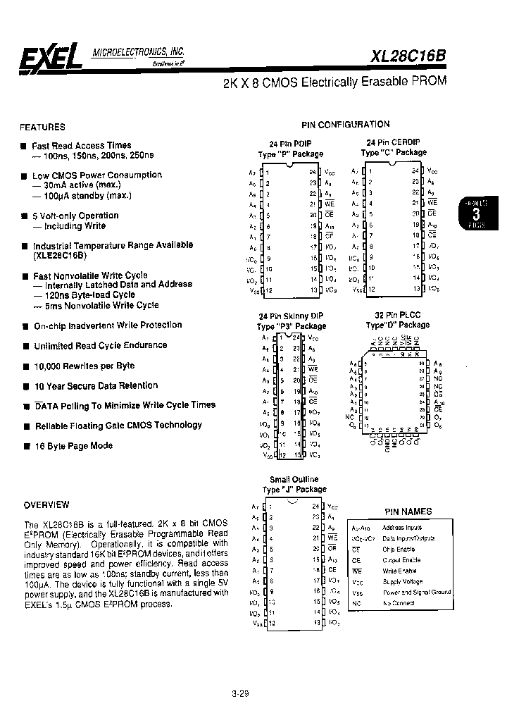 XLE28C16BP3-250_6899037.PDF Datasheet